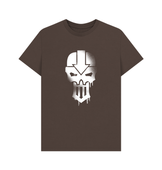 Chocolate Iron Warriors Graffiti Insignia T Shirt