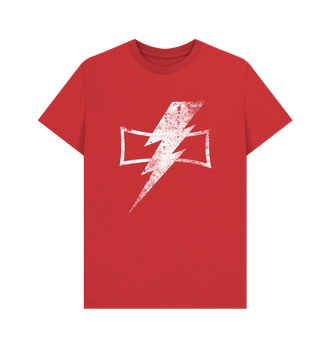 Red White Scars Battleworn Insignia T Shirt