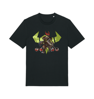 Black Printed T-shirt