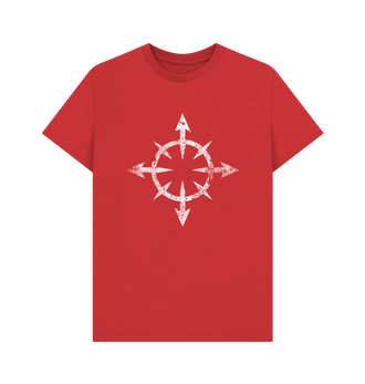 Red Chaos Daemons Battleworn Insignia T Shirt