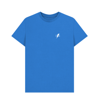 Bright Blue White Scars Insignia T Shirt