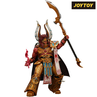 JoyToy Warhammer The Horus Heresy Action Figure - Thousand Sons, Magnus the Red, Primarch of the XVth Legion (1/18 Scale) & Exclusive T Shirt Preorder