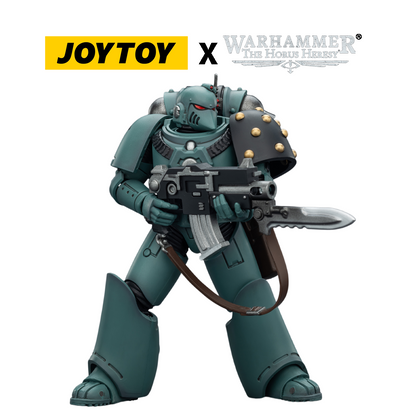 JoyToy Warhammer The Horus Heresy Action Figure - Sons of Horus, MKVI Legionary (1/18 Scale) Preorder