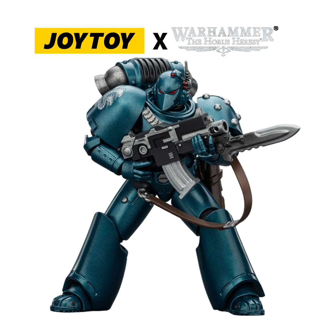 JoyToy Warhammer The Horus Heresy Action Figure - Alpha Legion, MKVI Legionary (1/18 Scale) Preorder...