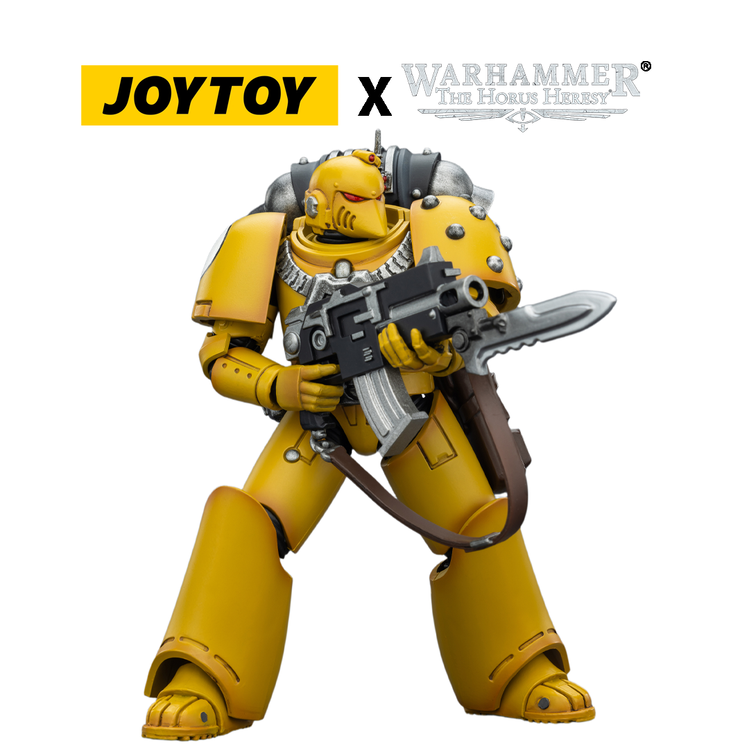 JoyToy Warhammer The Horus Heresy Action Figure - Imperial Fists, MKVI Legionary (1/18 Scale) Preorder