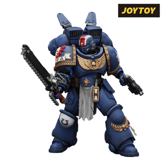 JoyToy Warhammer 40,000: Space Marine 2 Action Figure - Lieutenant Titus (1/18 Scale) Preorder