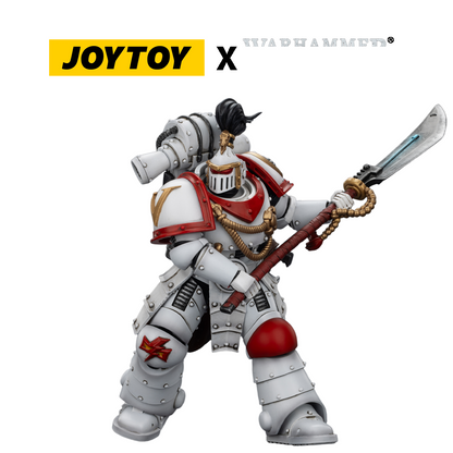 JoyToy Warhammer The Horus Heresy Action Figure - White Scars, Legion Praetor (1/18 Scale) Preorder