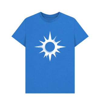 Bright Blue Order Graffiti Insignia T Shirt