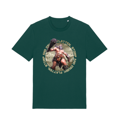 Glazed Green Printed T-shirt