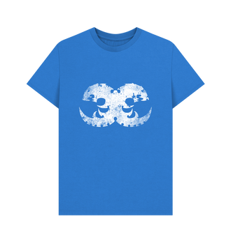 Bright Blue Premium Tyranids Battleworn Insignia T Shirt