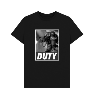 Black Deathwatch Aggressor Duty T Shirt