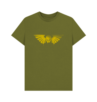 Moss Green Astra Militarum Graffiti Insignia T Shirt