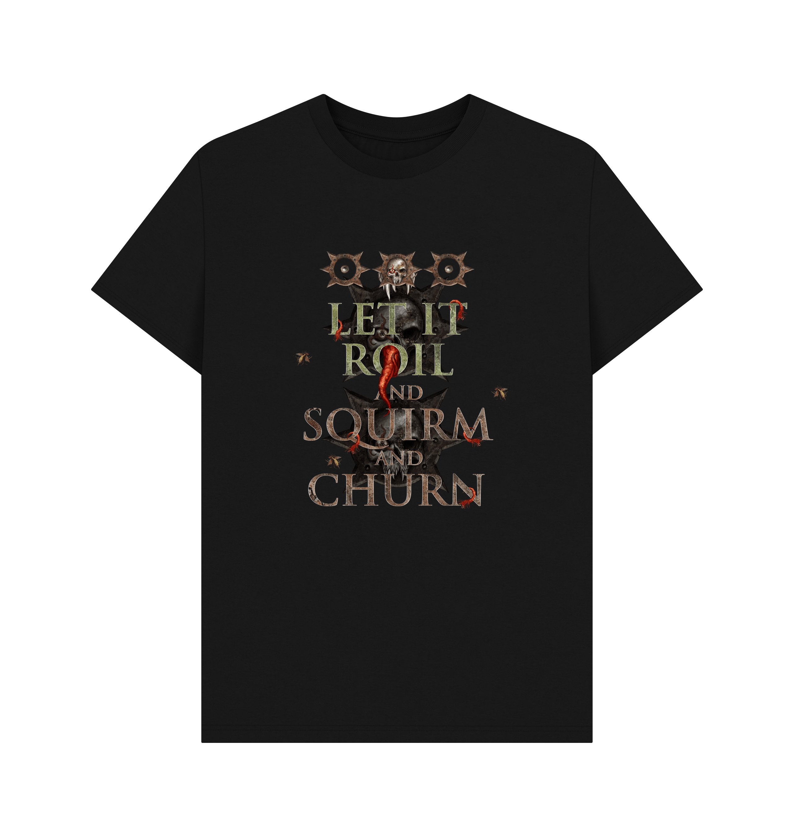 Black Death Guard Roil, Squirm & Churn T Shirt