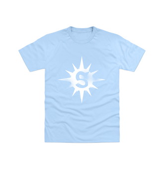 Light Blue Cities of Sigmar Graffiti Insignia T Shirt