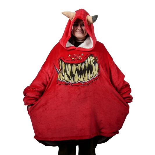 Warhammer 40,000: Red Squig Hooded Blanket