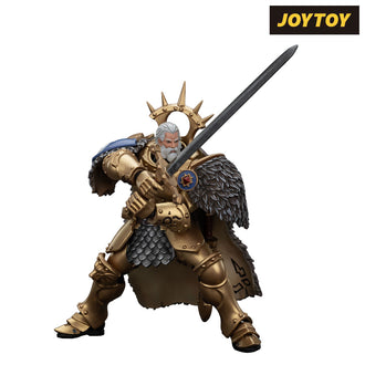 JoyToy Warhammer Age of Sigmar Action Figure - Stormcast Eternals, The Blacktalons, Hendrick The Silver Wolf (1/18 Scale) Preorder