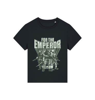 Black Printed T-shirt Front