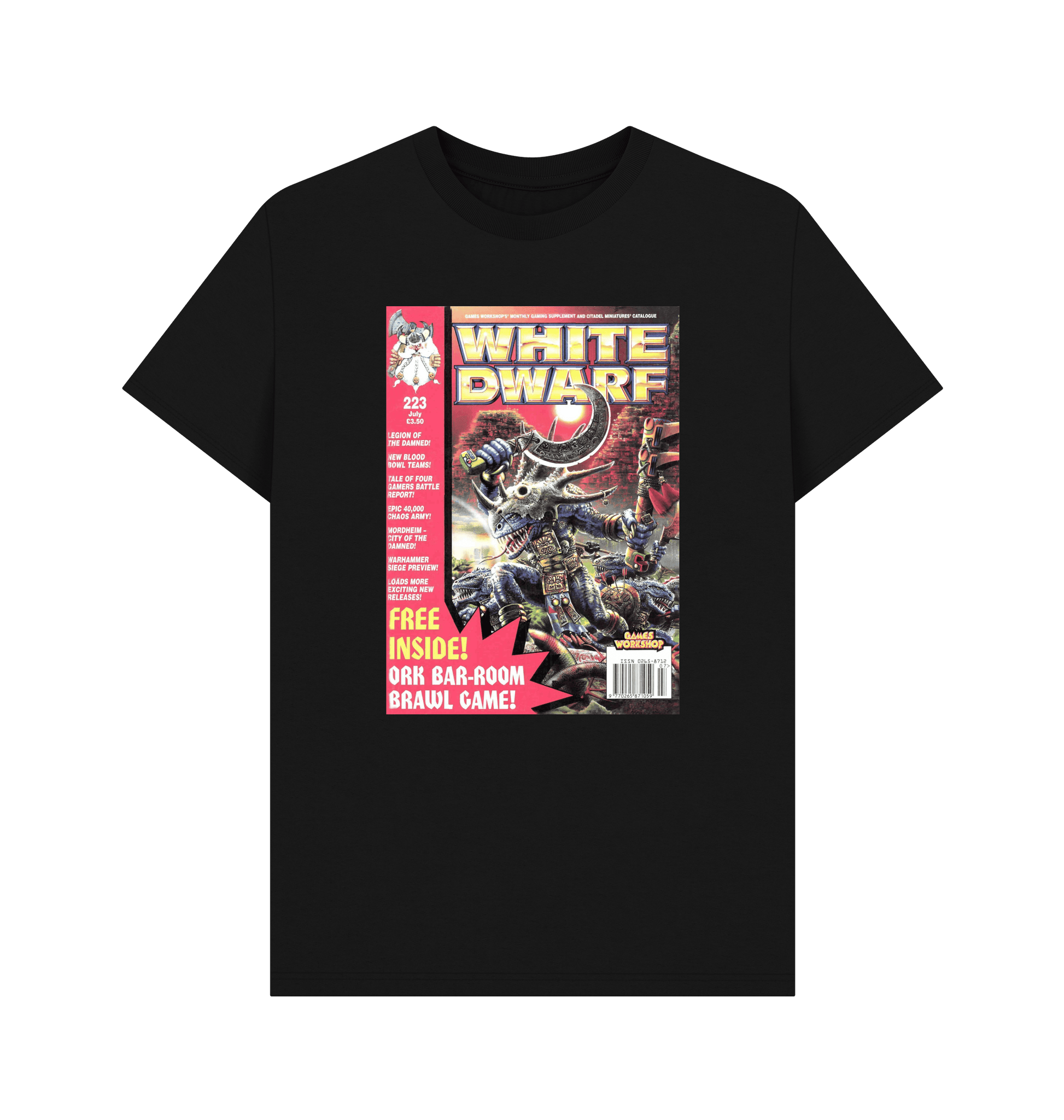 Black White Dwarf Issue 223 T Shirt