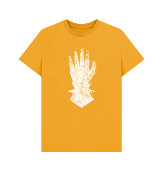 Mustard Iron Hands Battleworn Insignia T Shirt