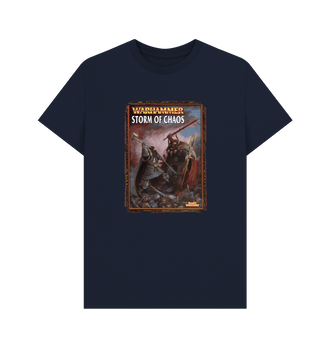 Navy Blue Warhammer Fantasy Battle 6th Edition - Storm of Chaos T Shirt