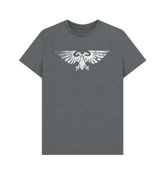 Slate Grey Aquila Battleworn Insignia T Shirt