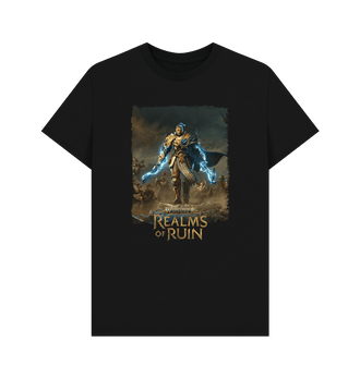 Black Warhammer Age of Sigmar: Realms of Ruin T Shirt