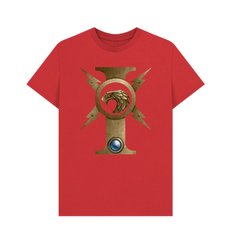 Red Premium Adeptus Custodes Icon T Shirt