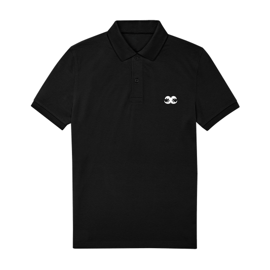 Black Polo Shirt Front