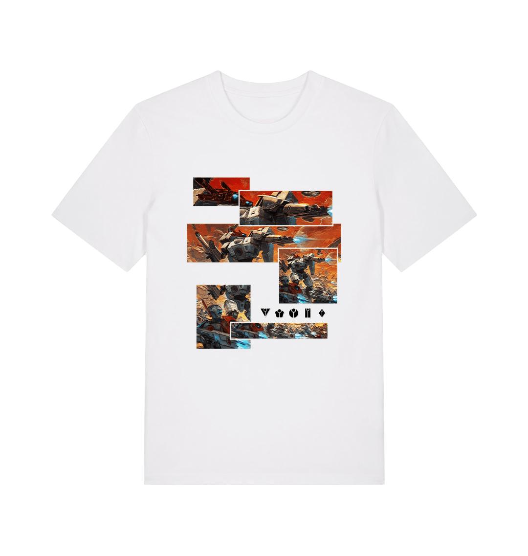 White Printed T-shirt