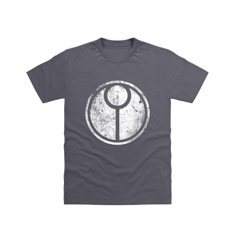 Charcoal T'au Battleworn Insignia T Shirt
