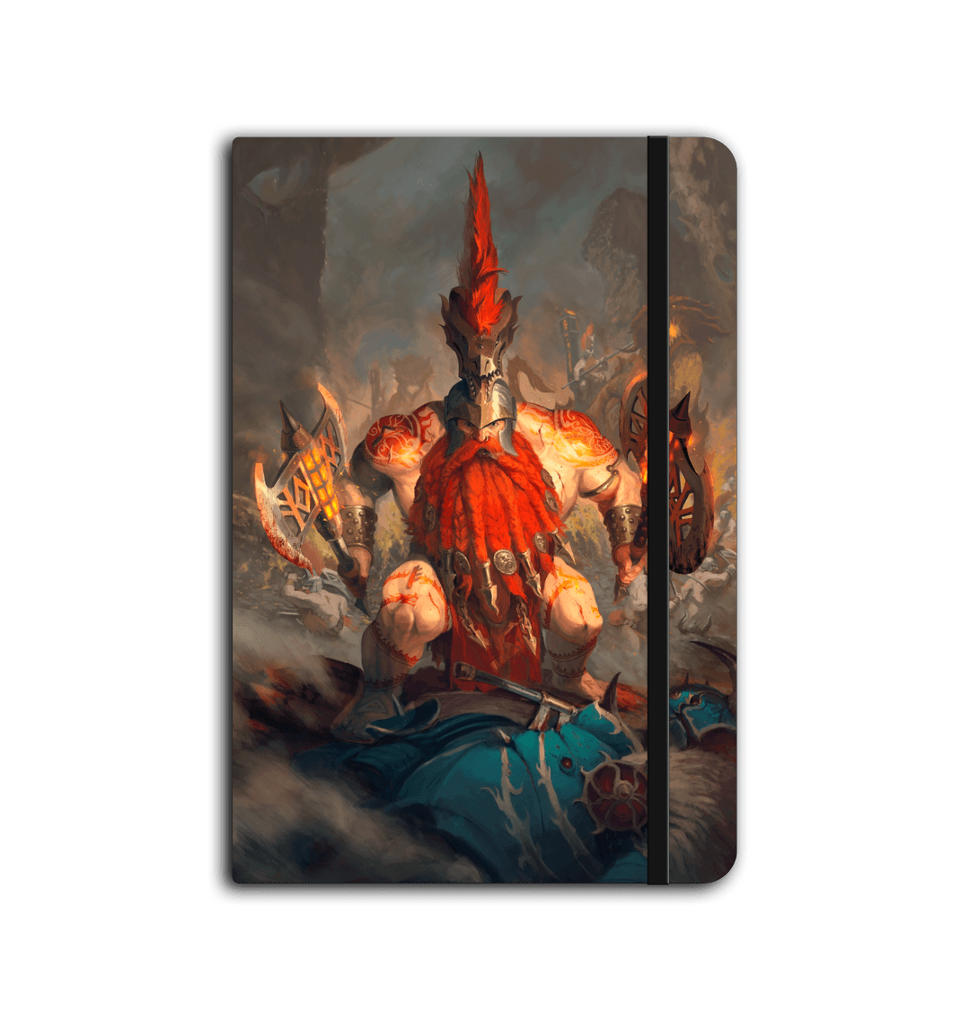 Black Notebook Front