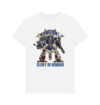 White Imperial Knights Glory in Honour White T Shirt