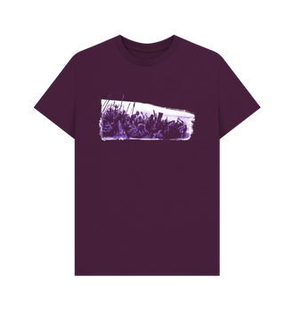 Purple Legions of Nagash Skeleton T Shirt