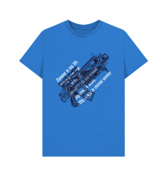 Bright Blue Premium Warhammer 40,000: Space Marine 2 Eternal Service T Shirt