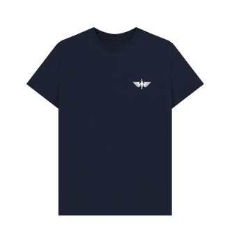 Navy Blue Space Marines Insignia T Shirt