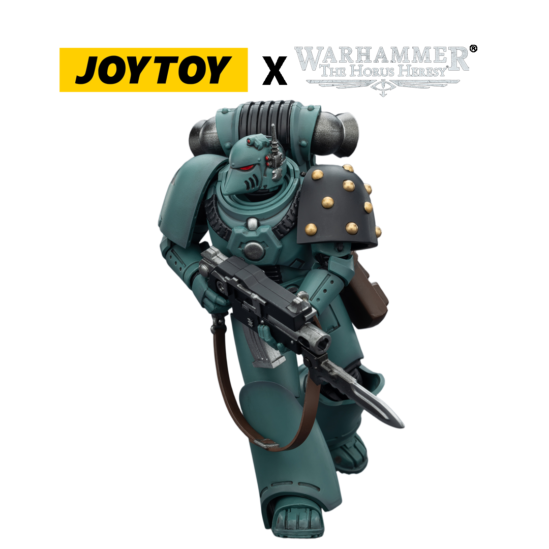 JoyToy Warhammer The Horus Heresy Action Figure - Sons of Horus, MKVI Legionary (1/18 Scale) Preorder
