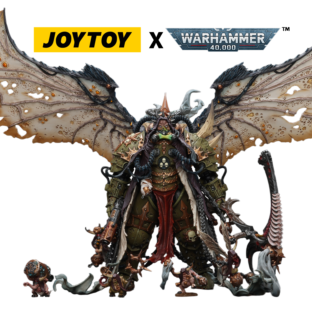 JoyToy Warhammer 40,000 Action Figure -  Mortarion, Daemon Primarch of Nurgle (1/18 Scale) Preorder