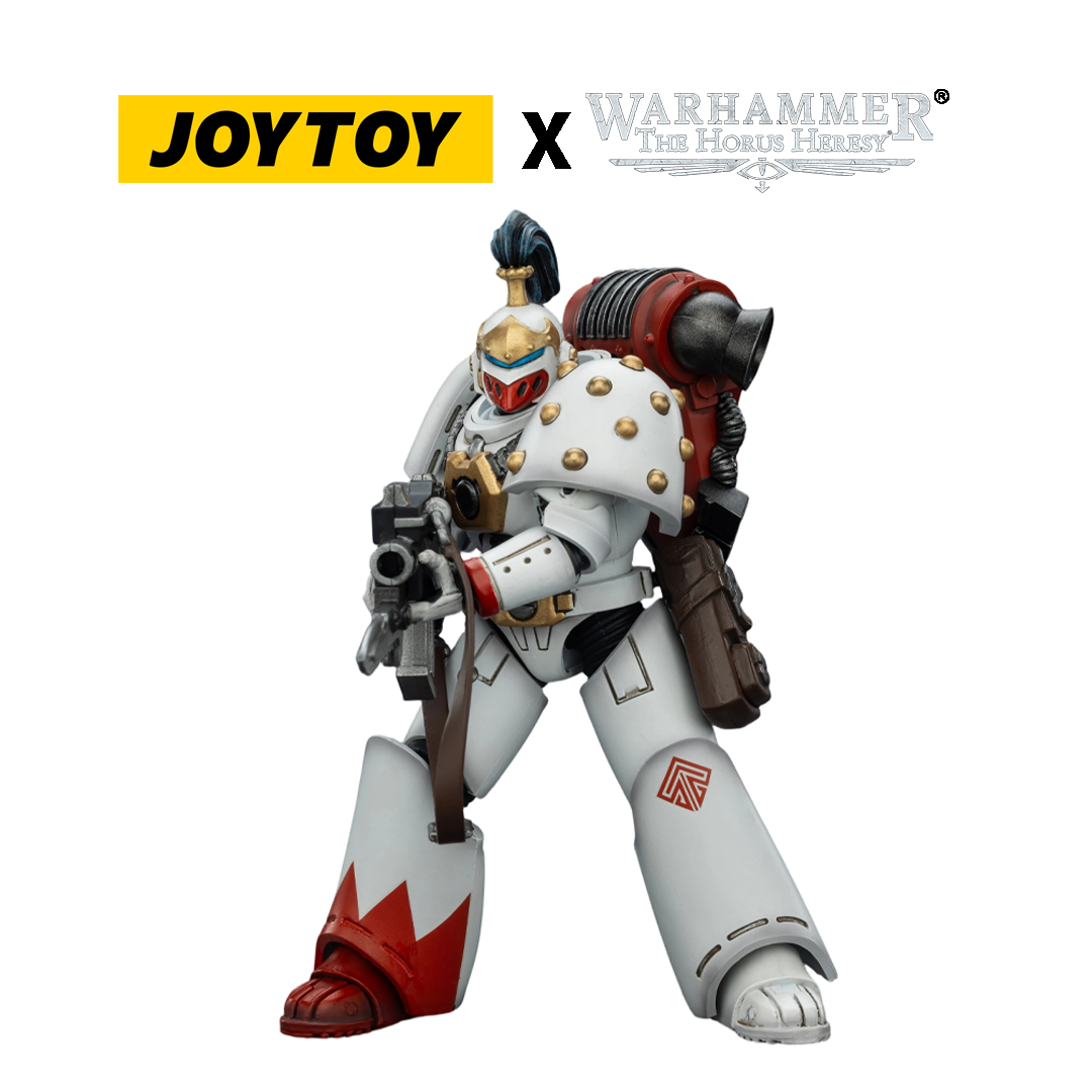 JoyToy Warhammer The Horus Heresy Action Figure - White Scars, MKVI Tactical Legionary (1/18 Scale) Preorder
