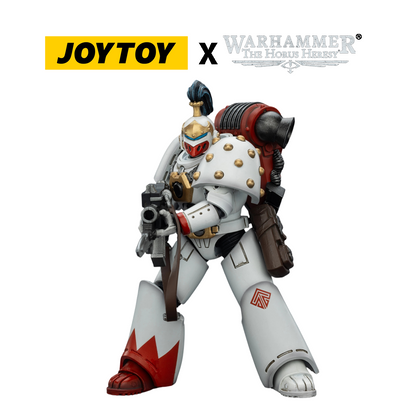 JoyToy Warhammer The Horus Heresy Action Figure - White Scars, MKVI Tactical Legionary (1/18 Scale) Preorder