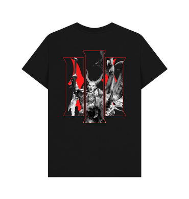 Black Printed T-shirt