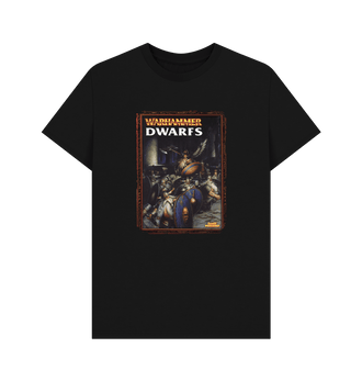 Black Warhammer Fantasy Battle 6th Edition - Dwarfs T Shirt