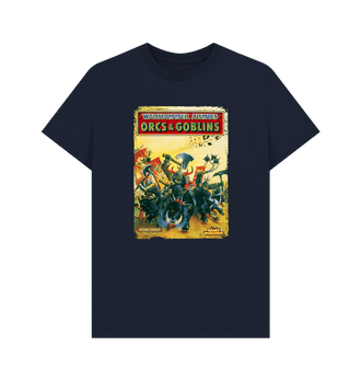 Navy Blue Warhammer Fantasy Battle 4th Edition - Warhammer Armies: Orcs & Goblins T Shirt