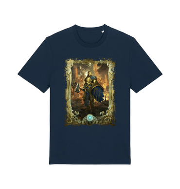 French Navy Printed T-shirt
