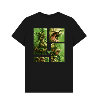 Black Printed T-shirt