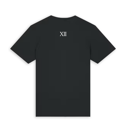 Black Printed T-shirt Back