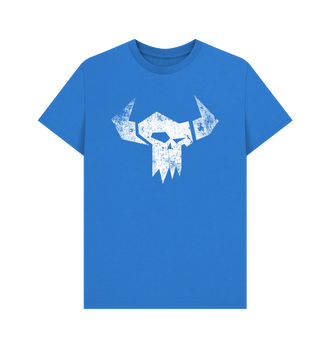 Bright Blue Orks Battleworn Insignia T Shirt