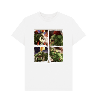 White Orruk Warclans Bonesplitterz Clans White T Shirt