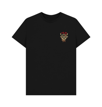 Black Printed T-shirt