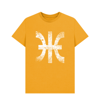 Mustard Harlequins Battleworn Insignia T Shirt