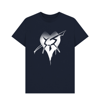 Navy Blue Drukhari Graffiti Insignia T Shirt